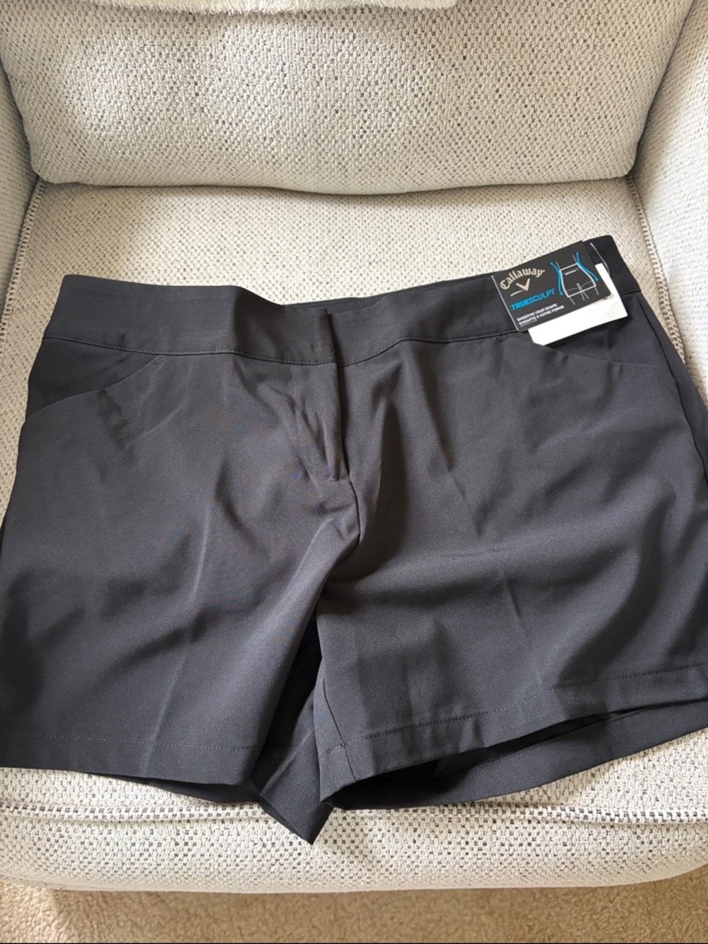 NWT Callaway Black Women's Athletic Golf Shorts